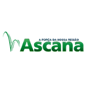 Logotipo da Ascana, cliente da umgrauemeio, que implementa sistemas de monitoramento para prevenção de incêndios no setor agrícola.